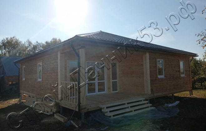4 Брусовой дом ОД-50, 11х10,5 , 115,5 м², Тульская область, Щекинский район, село Голощапово (4)